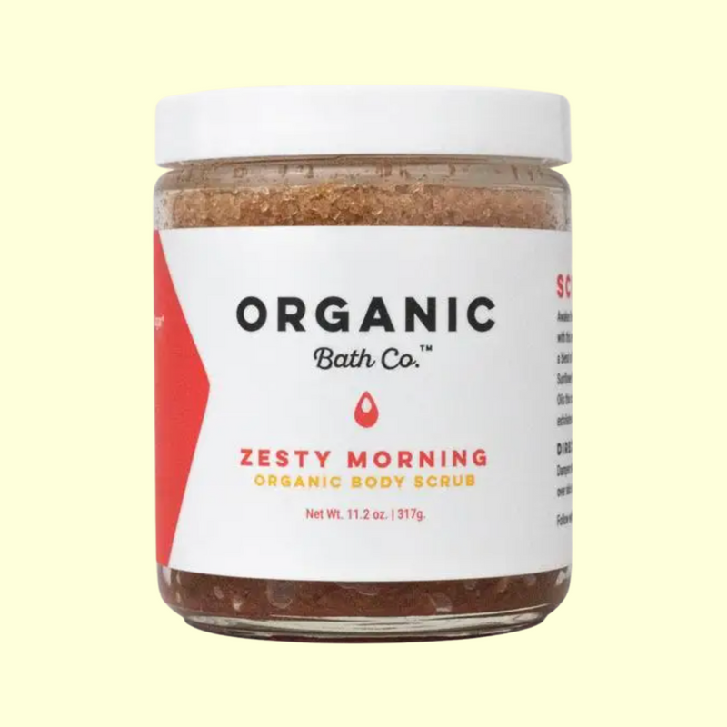 Zesty Morning Organic Body Scrub
