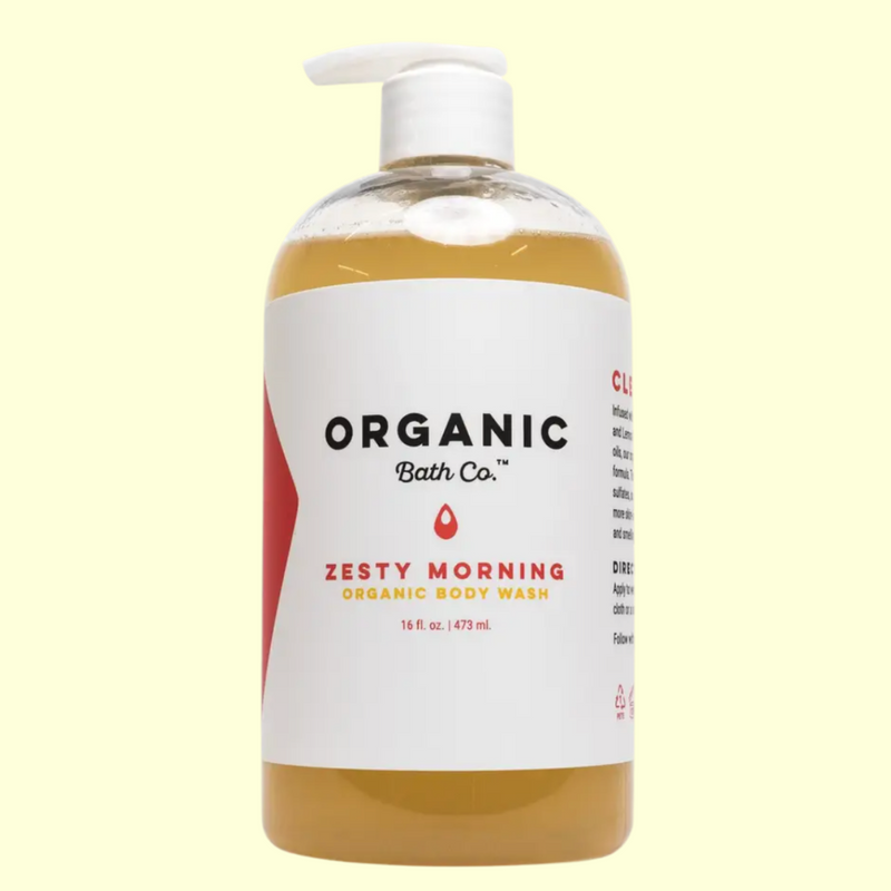 Zesty Morning Organic Body Wash