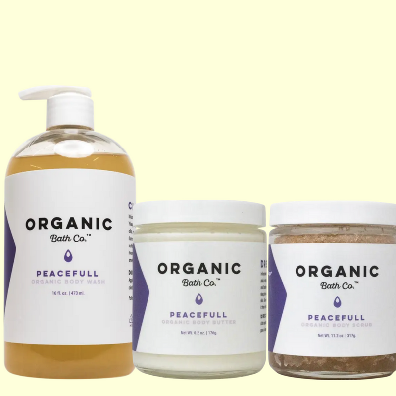 Lavender Organic Bath Gift Set