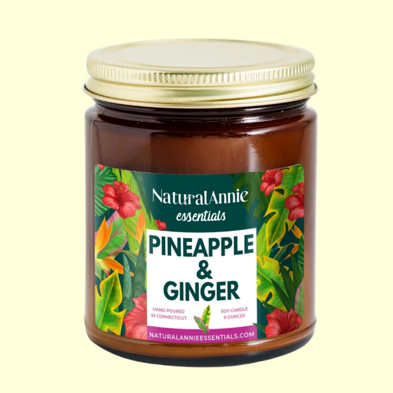 Pineapple & Ginger: Scented Soy Candle