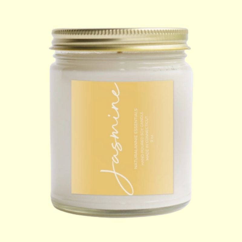 Jasmine Scented Soy Candle