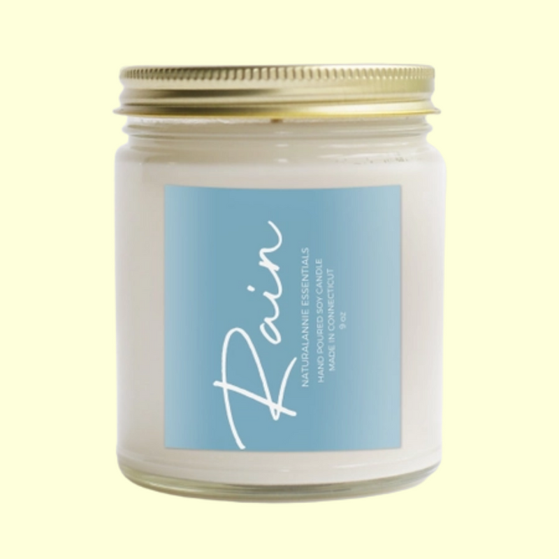 Rain Scented Soy Candle